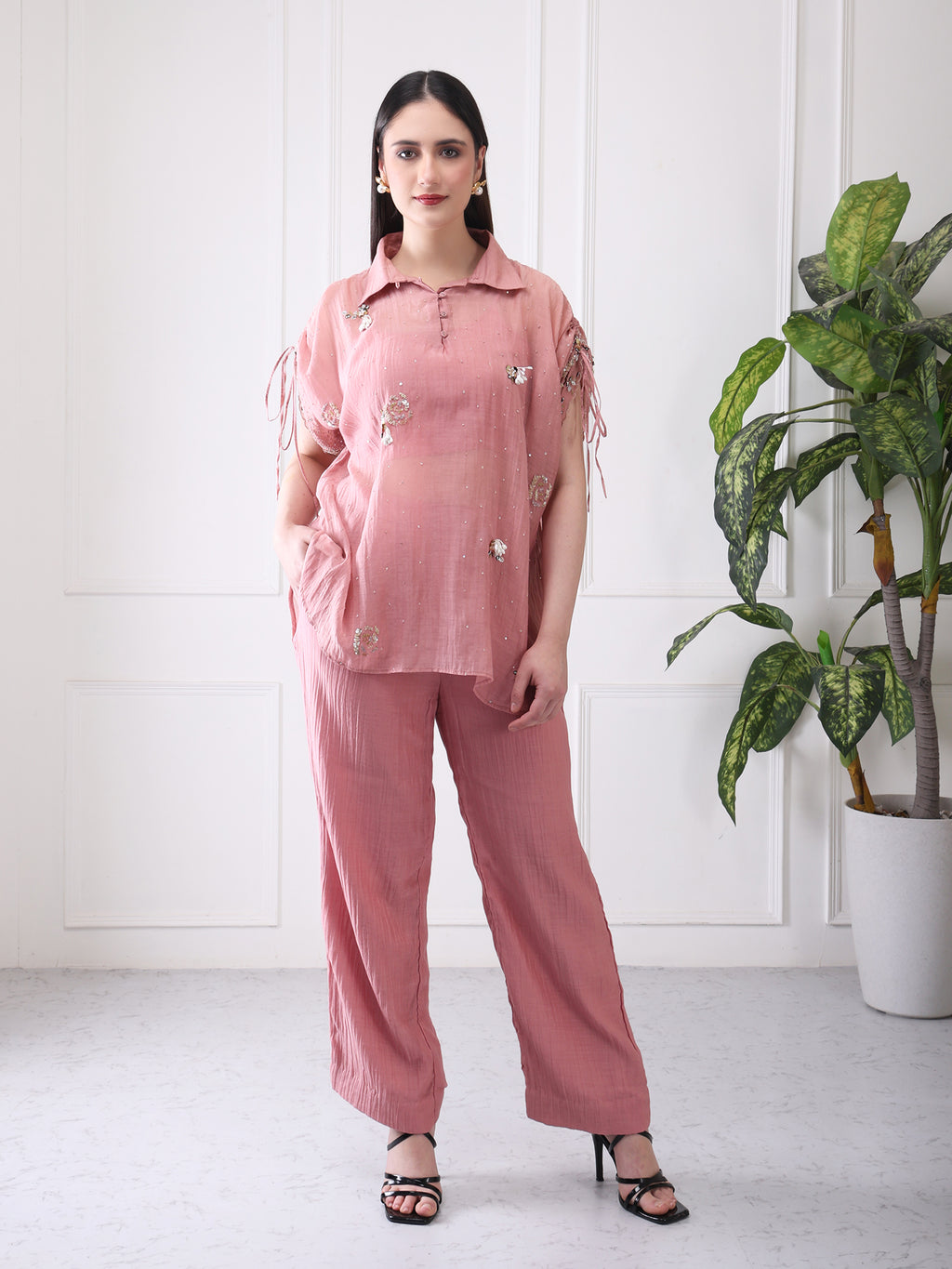 LAAKSHI CO-ORD-BUBBLEGUM