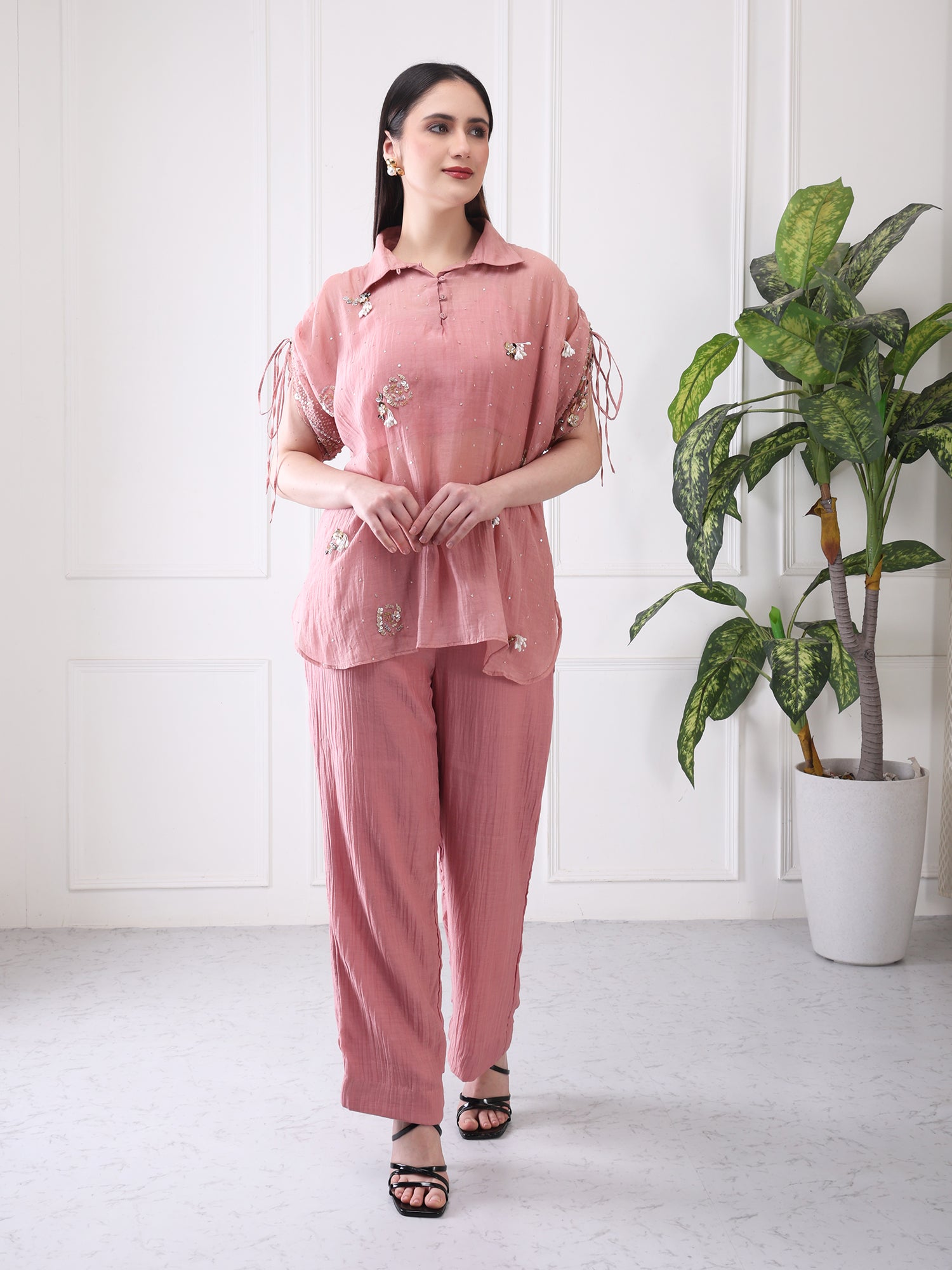 LAAKSHI CO-ORD-BUBBLEGUM