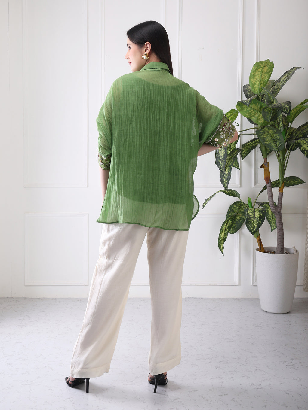 DILANA CO-ORD-AVOCADO