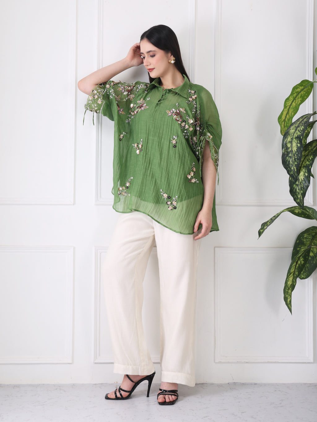 DILANA CO-ORD-AVOCADO