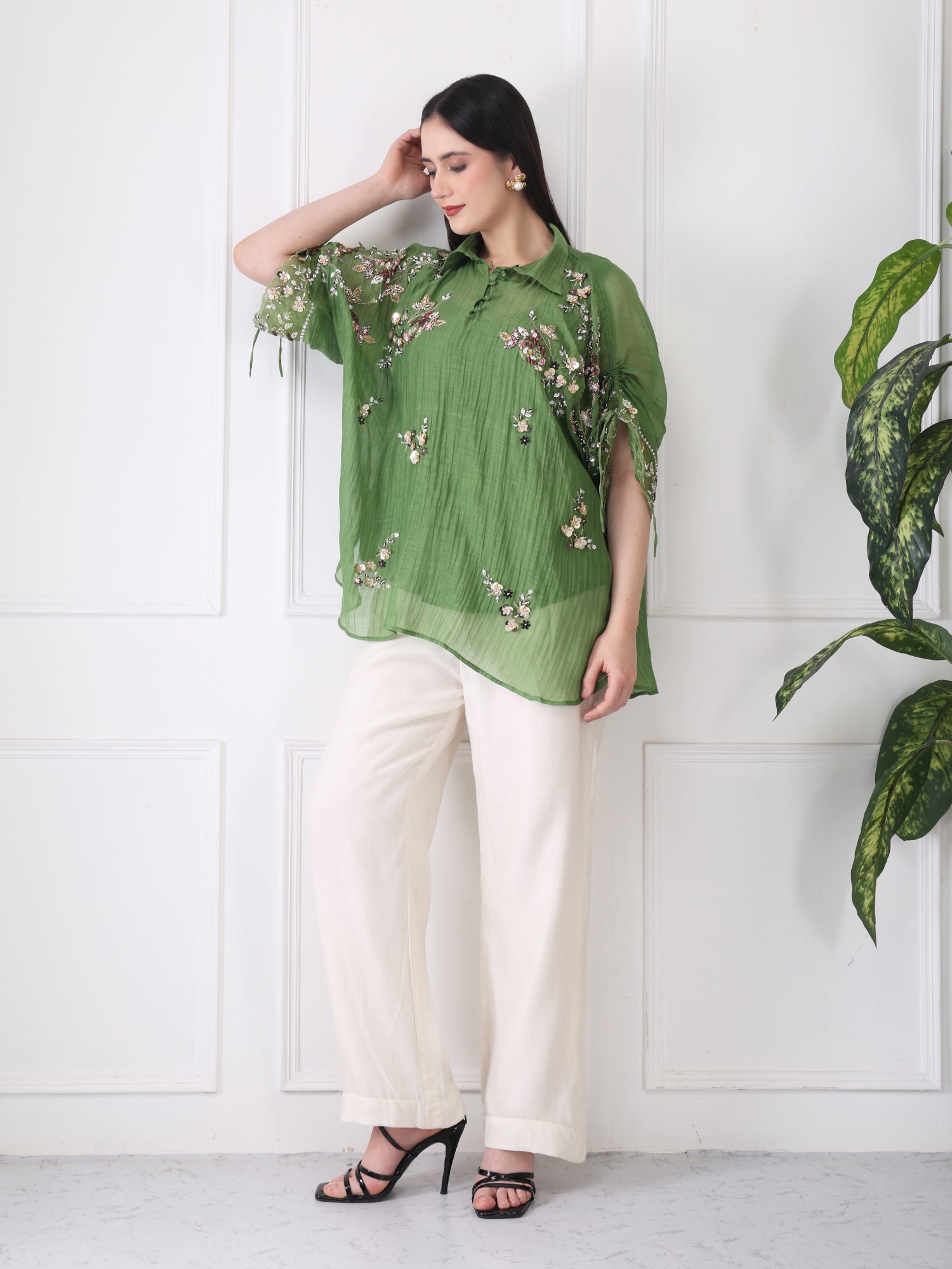 DILANA CO-ORD-AVOCADO