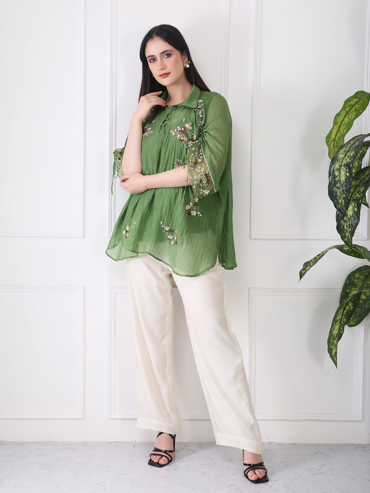 DILANA CO-ORD-AVOCADO