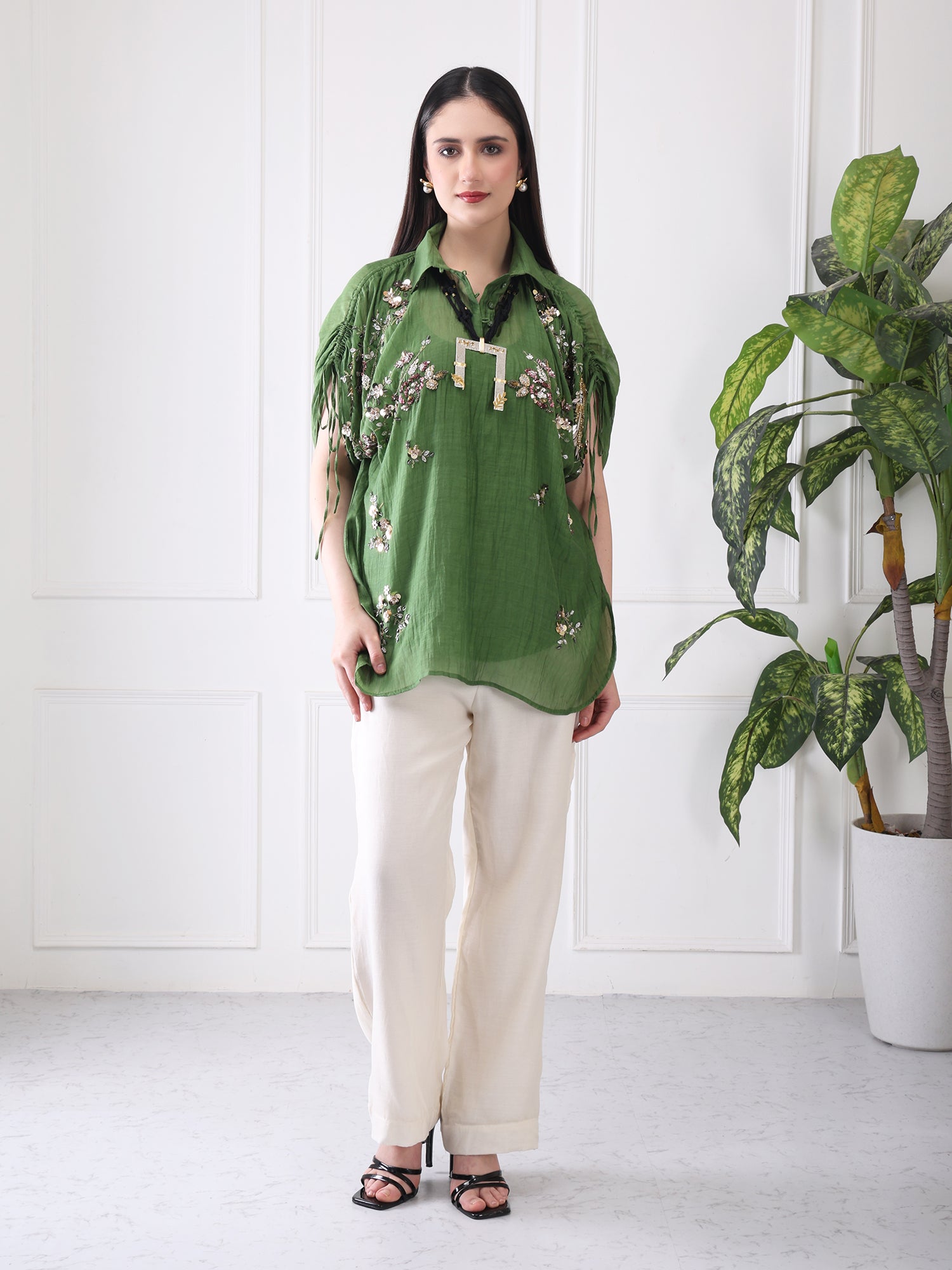 DILANA CO-ORD-AVOCADO