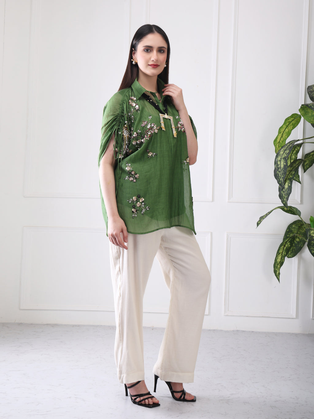 DILANA CO-ORD-AVOCADO