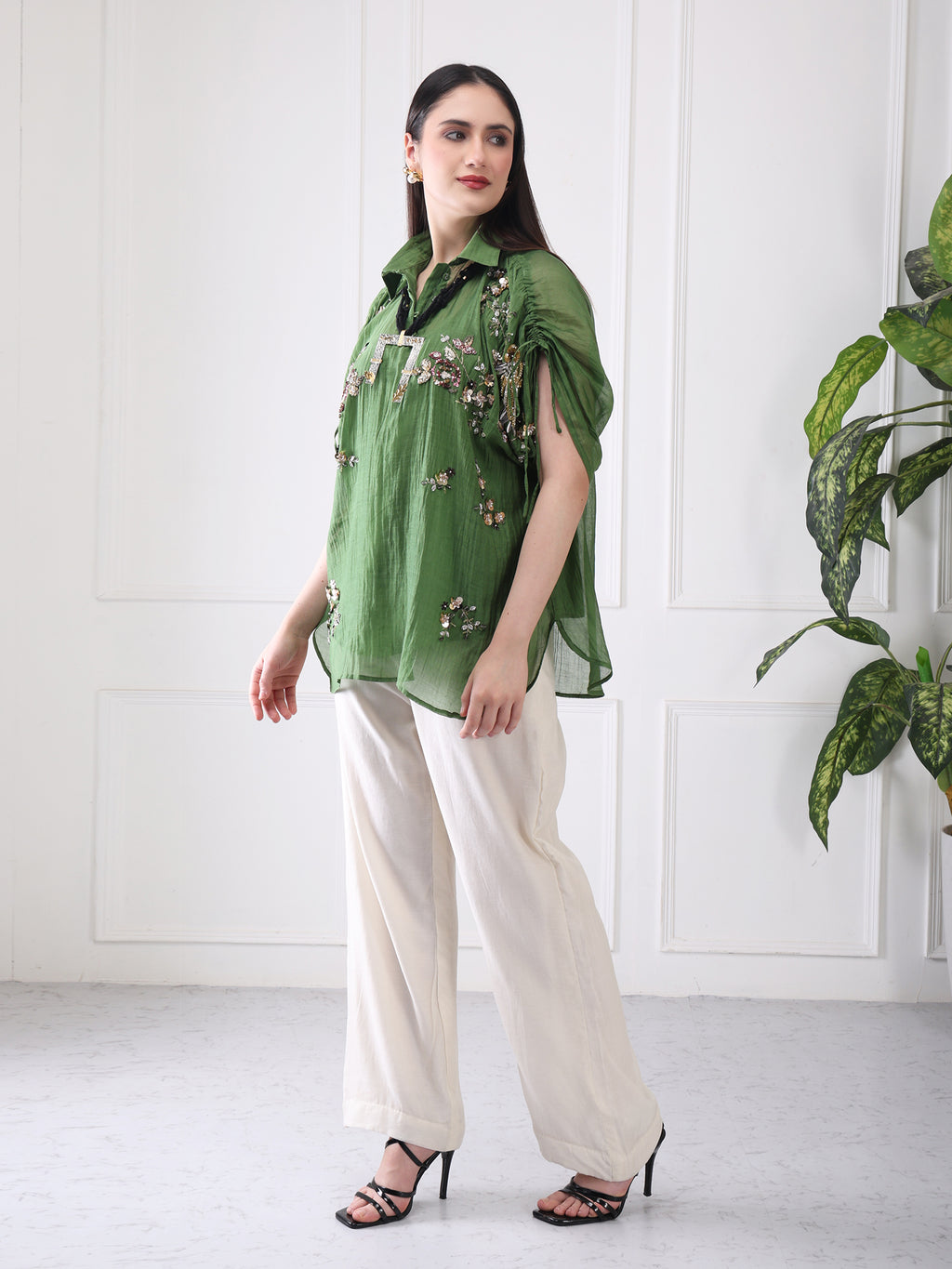 DILANA CO-ORD-AVOCADO