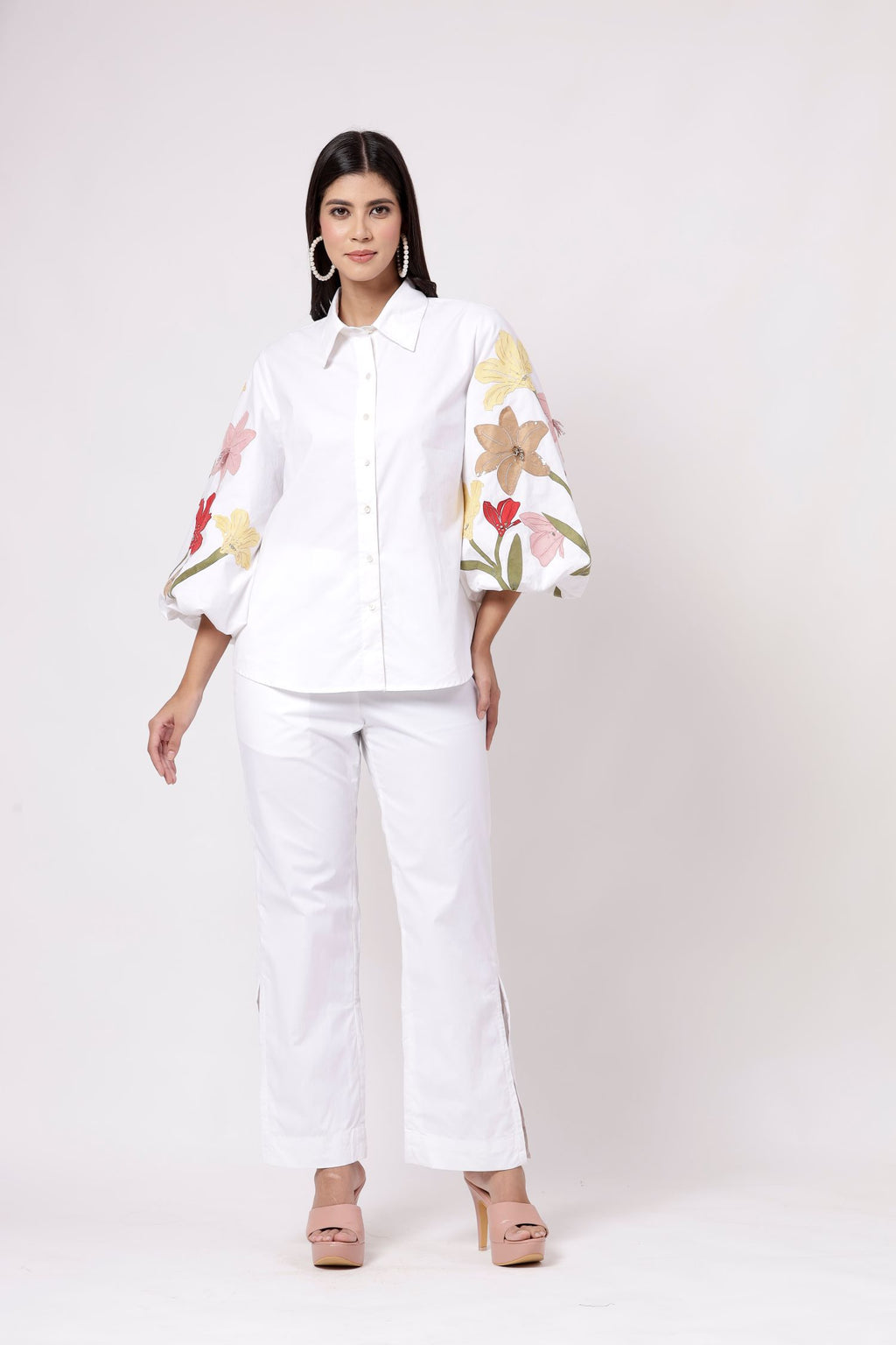 KLARA-WHITE FLORAL