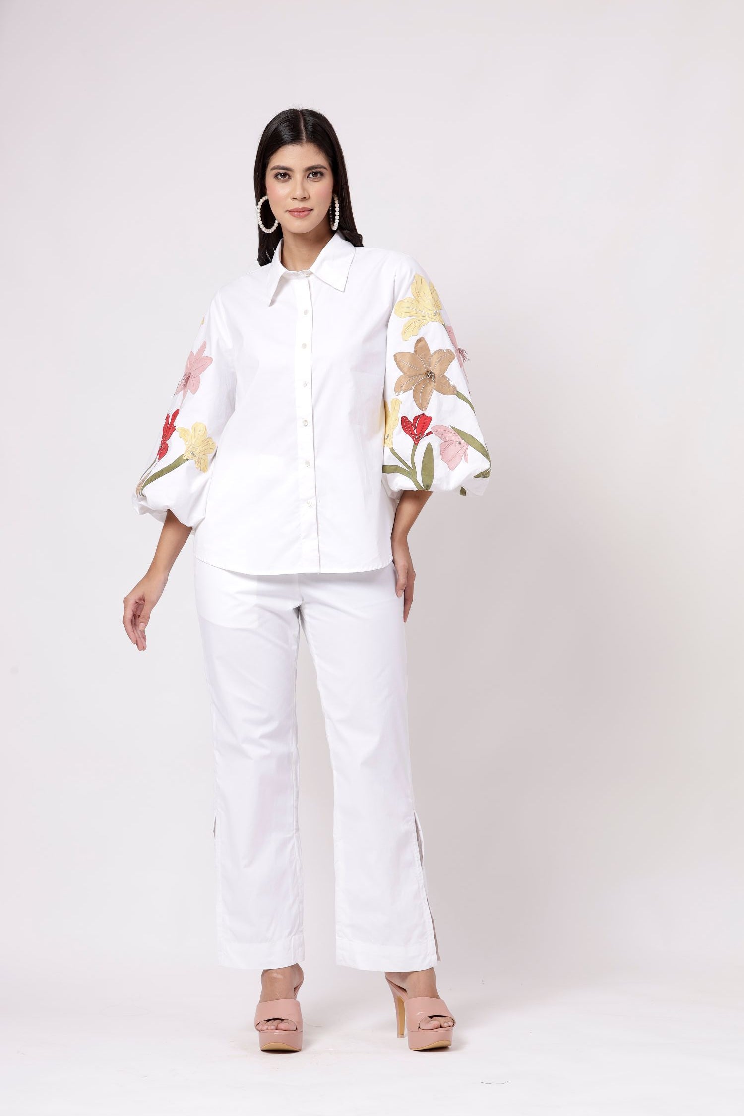 KLARA-WHITE FLORAL
