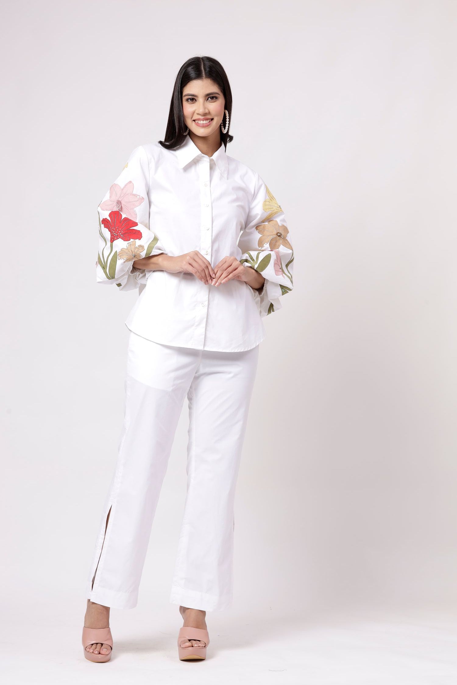 KLARA-WHITE FLORAL