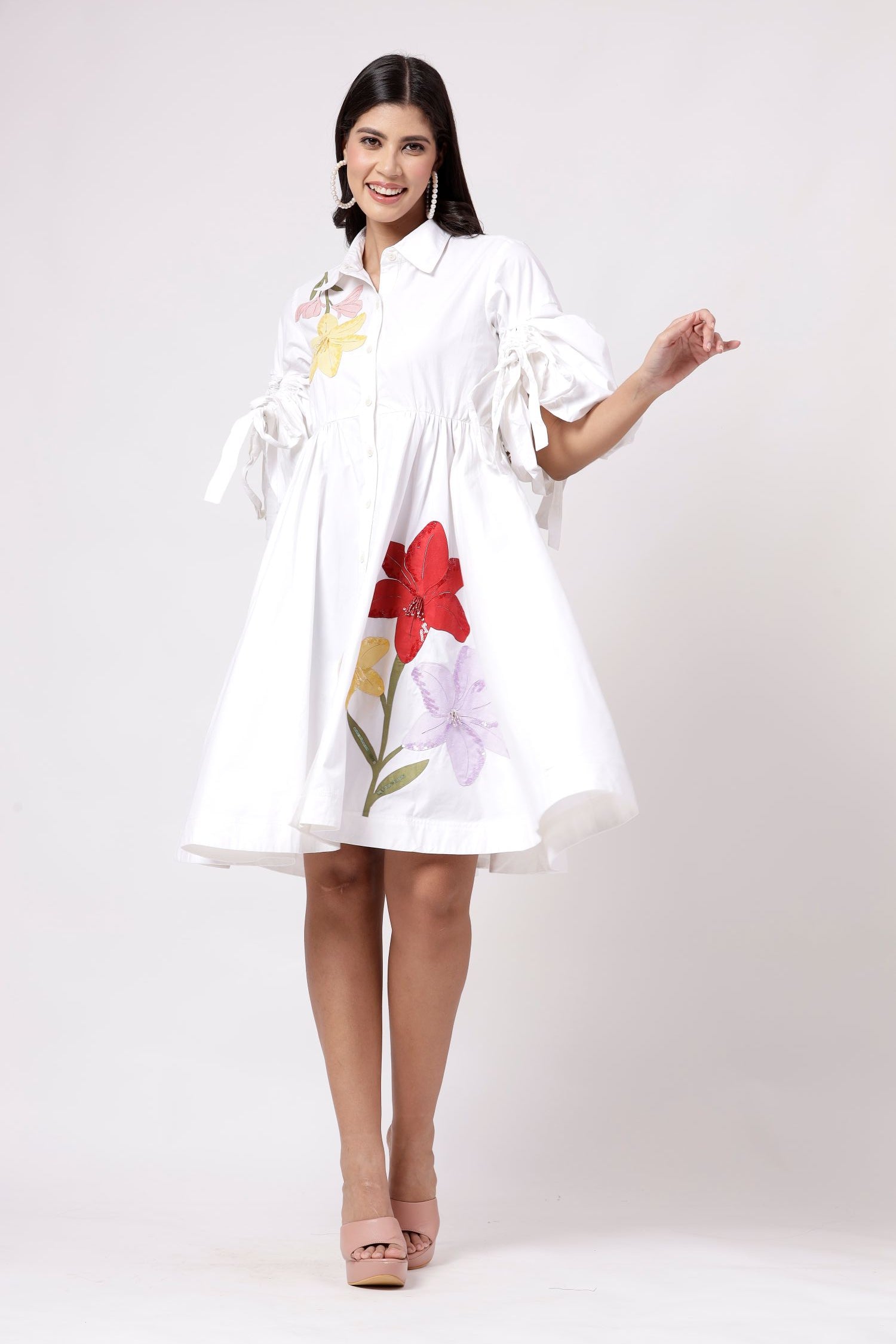 FREYA-WHITE FLORAL