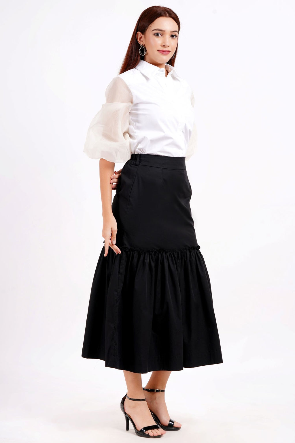 KLARA-BLACK SKIRT