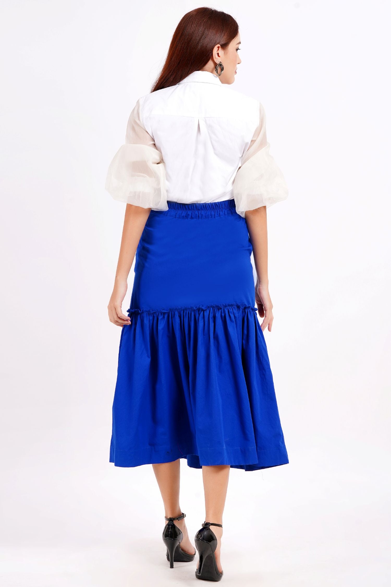 KLARA-BLUE SKIRT