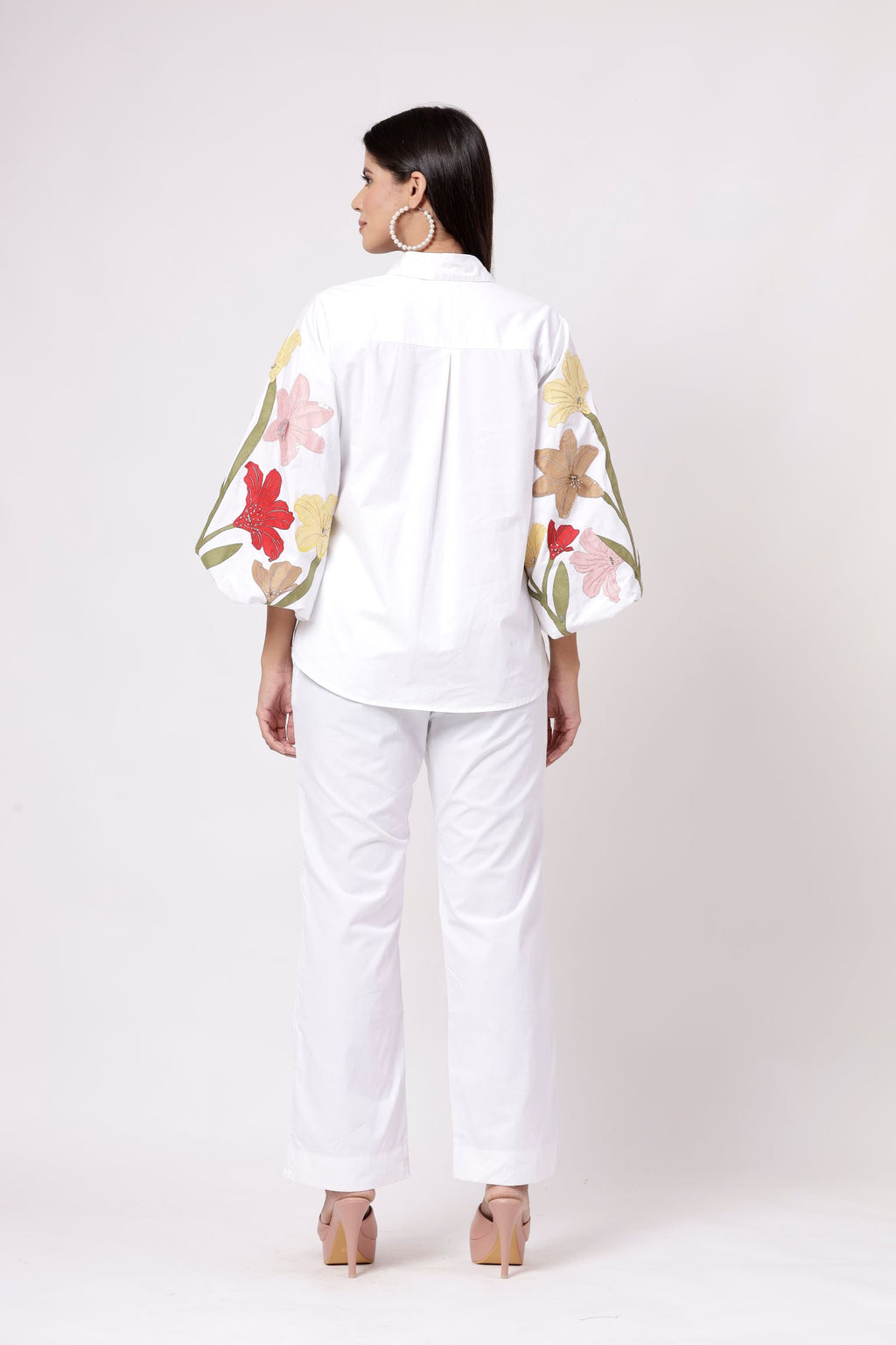 KLARA-WHITE FLORAL