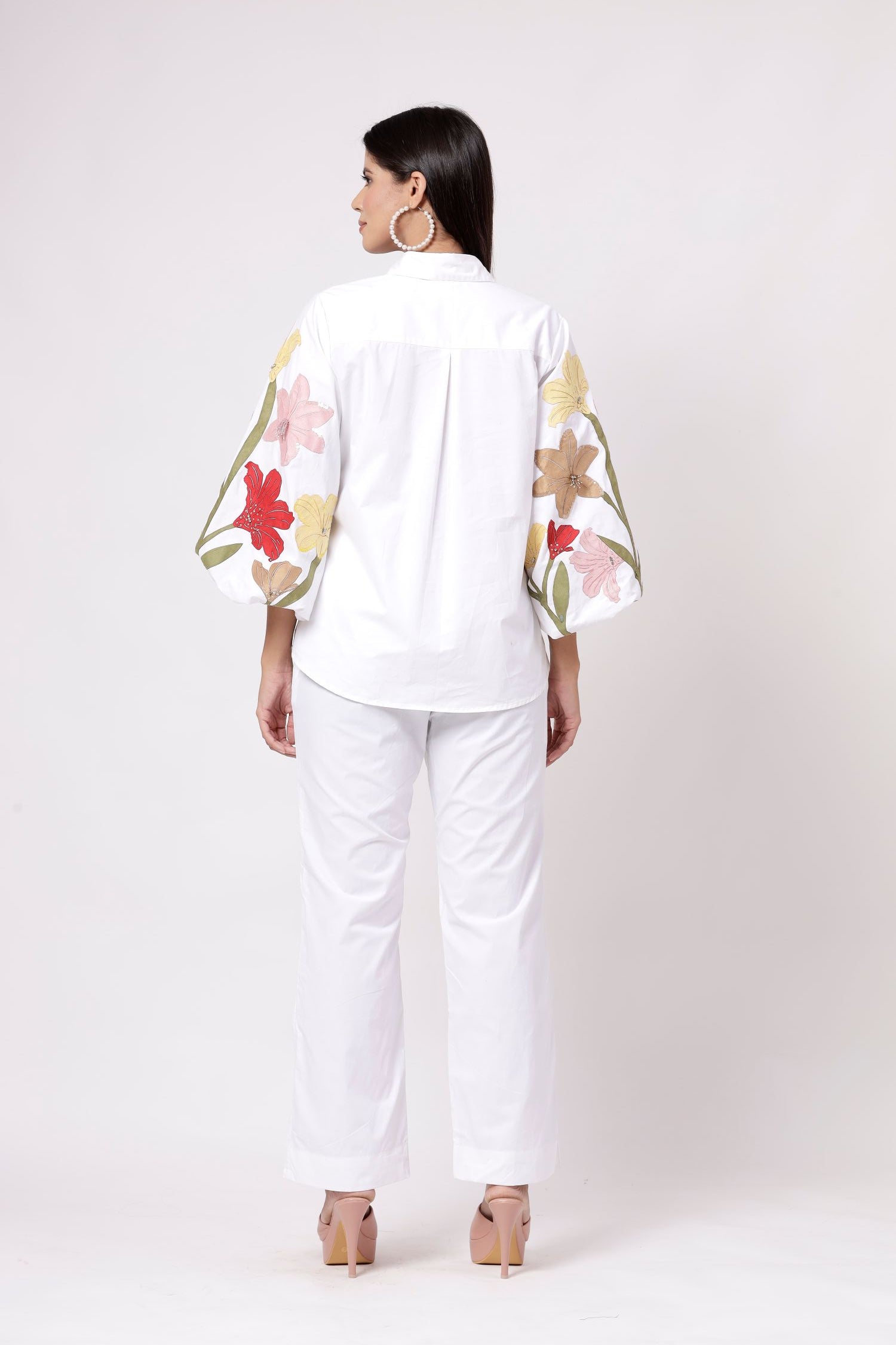 KLARA-WHITE FLORAL