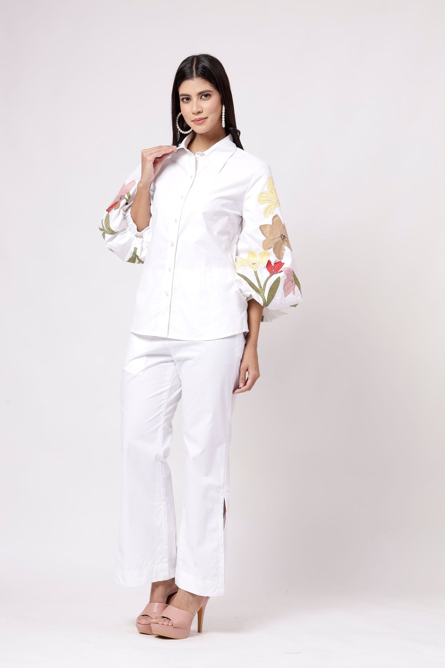 KLARA-WHITE FLORAL