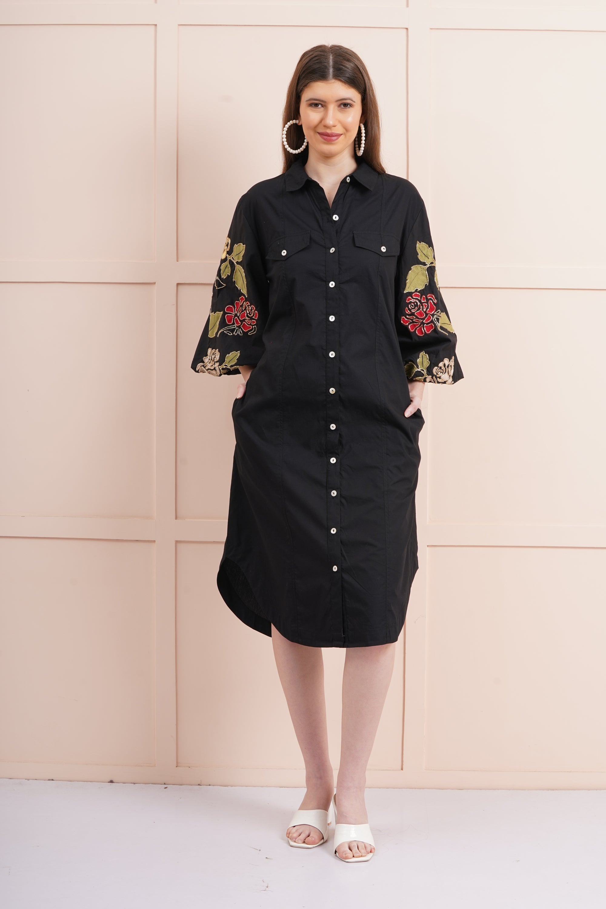OLIVE-BLACK ROSE