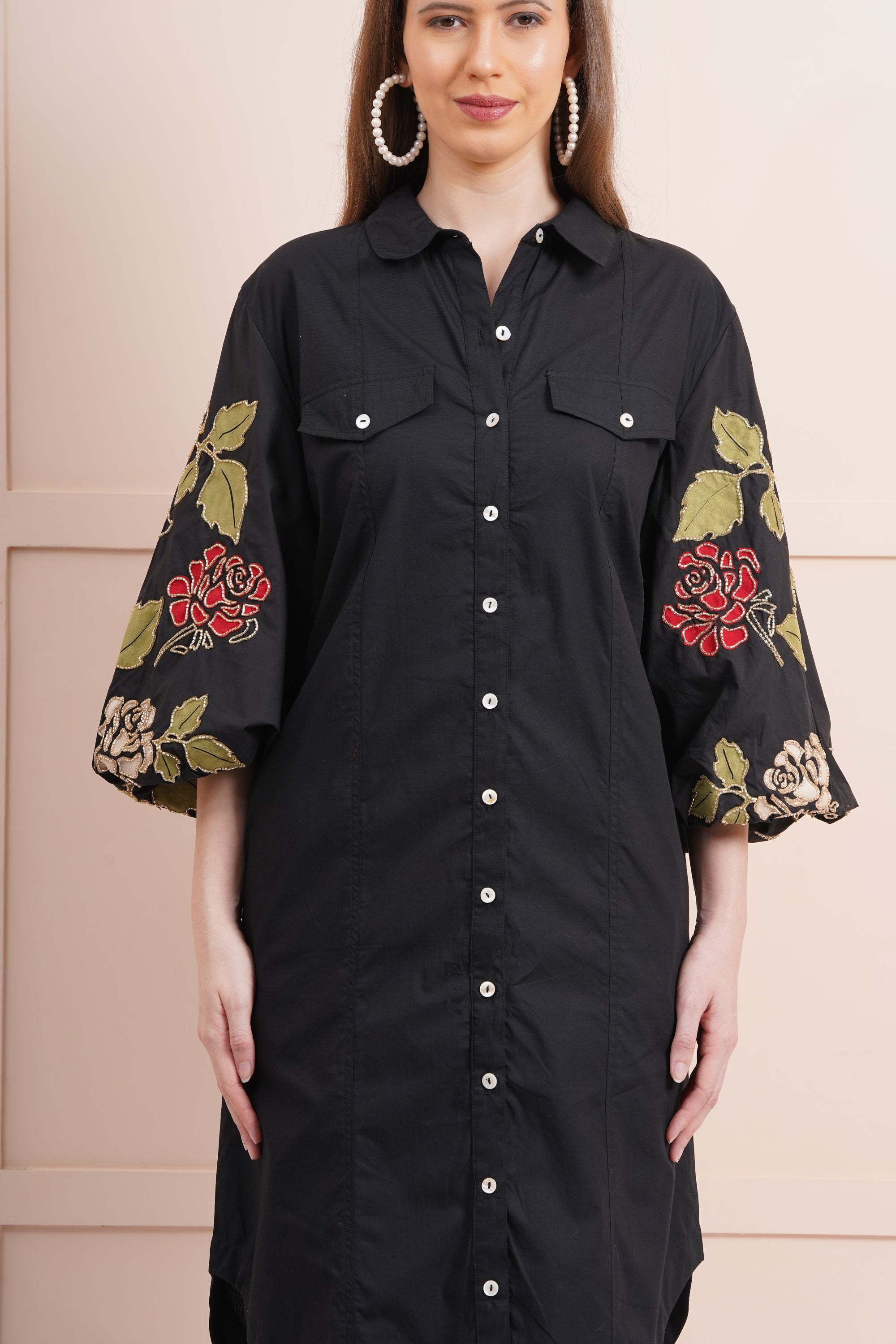 OLIVE-BLACK ROSE